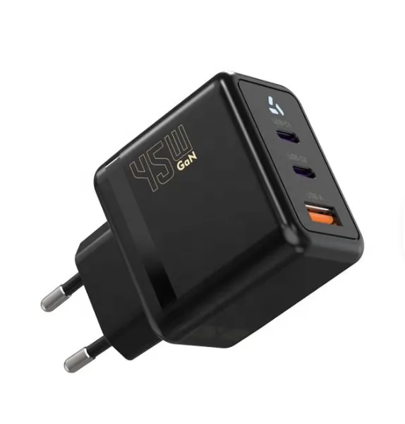 Compact USB-C GaN Charger With Foldable Plug and International Voltage Support photo-1