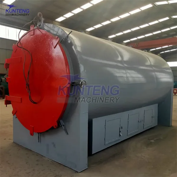 Smokeless Horizontal Charcoal in Wood Burning Machine Stove Carbonizing Equipment EPC photo-2