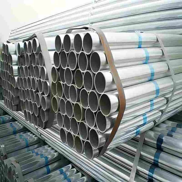 Hot Dip Galvanized Steel Pipe GI Pipe Q235 Anti-rust Zinc Coated Tube for Greenhouse Scaffold Water Supply photo-5