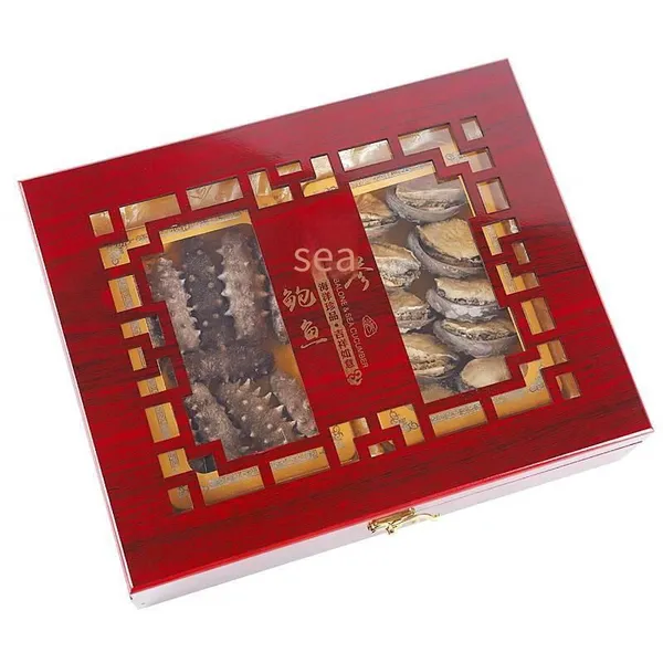 Custom Production of Wooden Box Gift Sets for Wearable Nail Art With Free Logo Design. Yabei Packaging photo-3