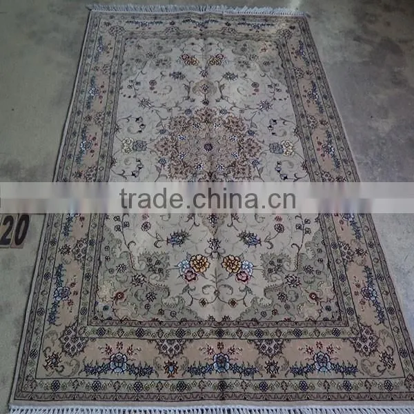 2015 Handmade Green and Grey Colour Chinese Knot Braid Carpets and Rugs for Living Room photo-3