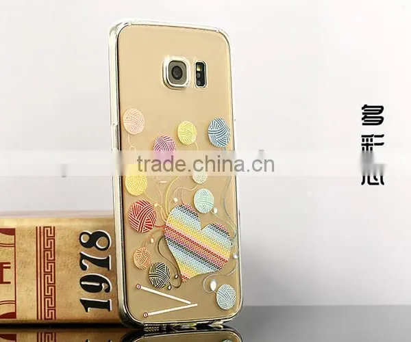 Exquisite Transparent Coloured Drawing Silicone Soft Case for Samsung photo-5