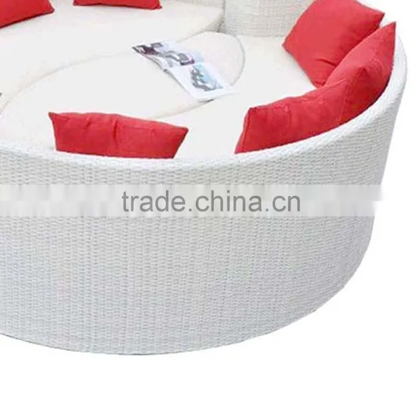 Round Shaped Rattan Outdoor Furniture Personality Leisure Big Round Garden Rattan Furniture photo-5