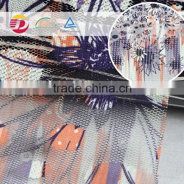 China New Product Multicolor Flower Lace African Print Fabric Sale Top Quality photo-6