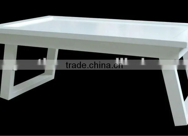 Foldable Small Table-cube wooden coffee table