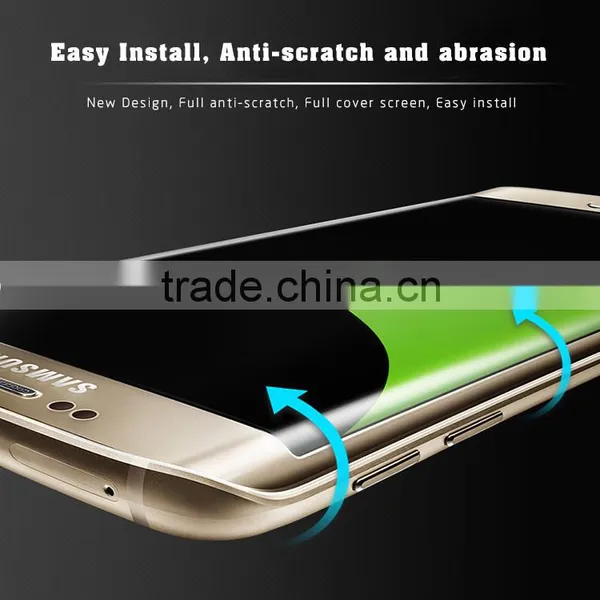 China Phone Accessories 3d Full Cover For s6 Edge Tempered Glass Screen Protector photo-4