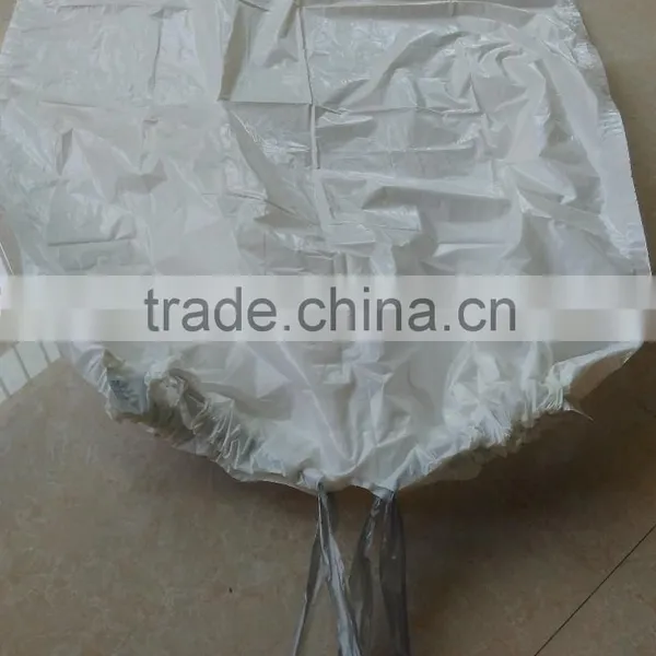White Drawstring Trash Garbage Bags photo-2