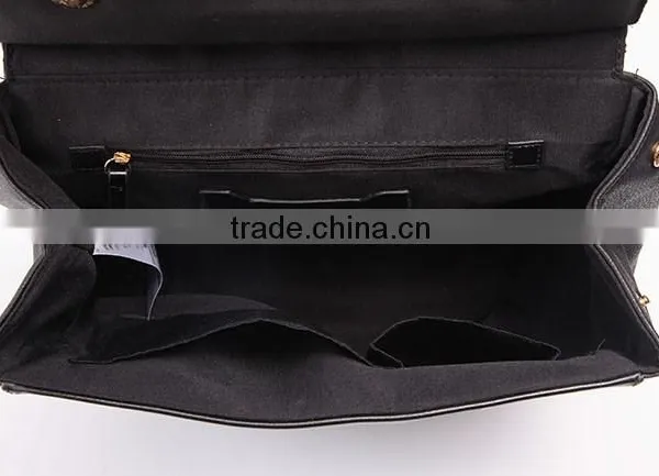 4804 Classic Style Fashion Custom Daily Backpack High PU Leather Laptop Bag Backpack 2016 photo-5