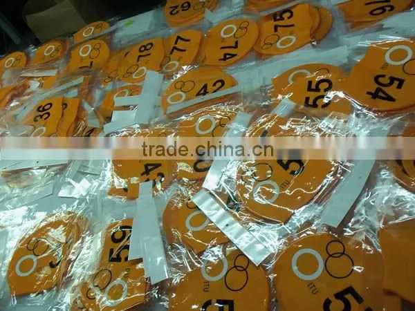 Orange Adult Silicone Cap With Number Printing Quality Choice photo-6