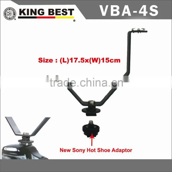KINGBEST Hot Shoe Bracket / Y-shape Universal Bracket Kit / Video Camera / Cameras and Camcorders Bracket / LED Video Lights Mic photo-5