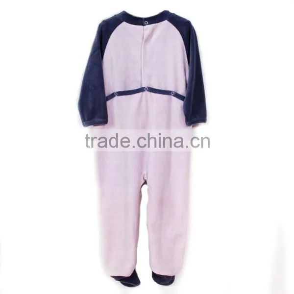 2016 Fashion Soft Boy Baby Romper Clothes With Chest Embroidery photo-2