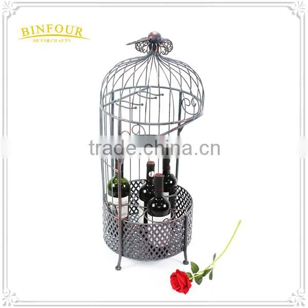 Single Black Counter Bottle Wine Rack Red Wine Bottle Stoppers Display Rack photo-3