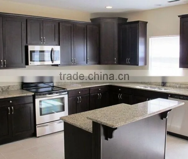 Pre Assembled Solid Wood Kitchen Cabinets Designs