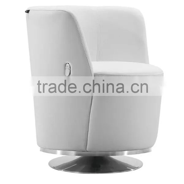 S-56F Furniture Sofa pu Sofa White Leather Sofa photo-2