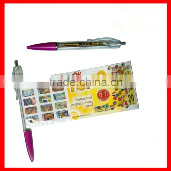 Promtional Customized Banner Pen , Retractable Cheap Banner Pen , Advertising Pen photo-2