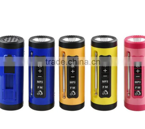 New Mp3 Phone Music Player Laptop Computer PC USB Speaker With Led Flashlight photo-4