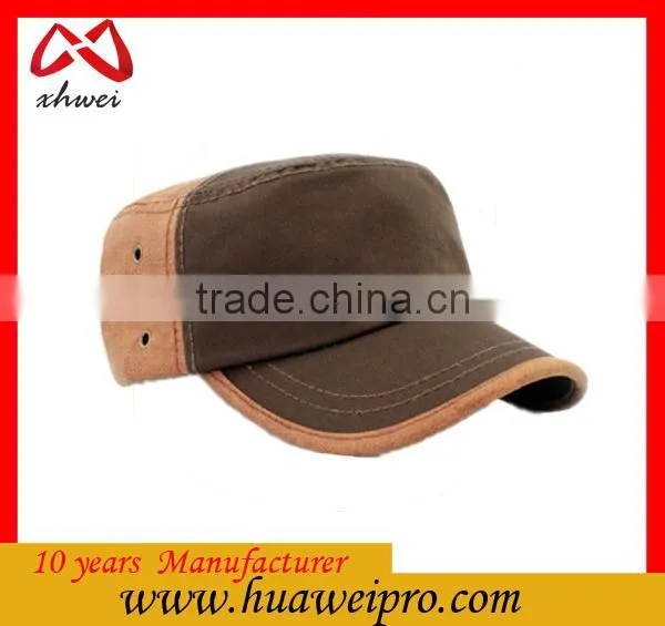Wholesale High Quality Fashion Sun Cap 100% Cotton Army Cap photo-4