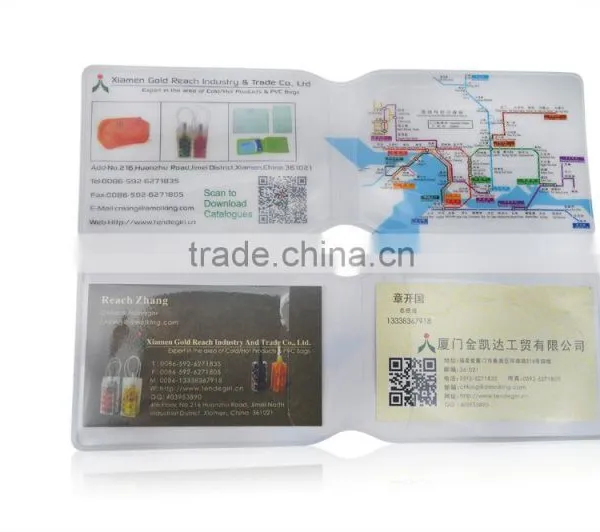 3 Layers PVC Business and Credit Card Holder photo-3