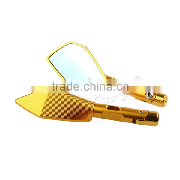 Soto Racing - Aluminum CNC Motorcycle Short Rearview Side Mirror photo-3