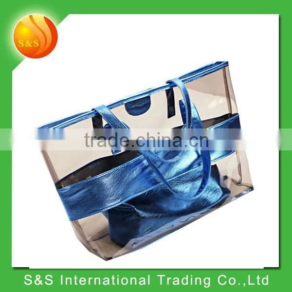 2015 New Style Tote Transparent Beach Bag photo-2