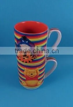 YF28003 Ceramic Stackable Mug Stack Mug Disney Approved Quality Choice