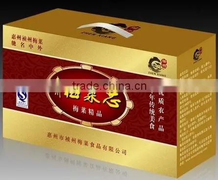Luxury Black Eco High Grade Fruit and Vegetable Packaging Box Offset Printing photo-5