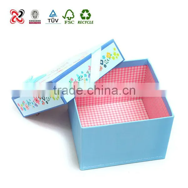 Handmade Magnetic Paper Box For Wedding Invitations photo-2