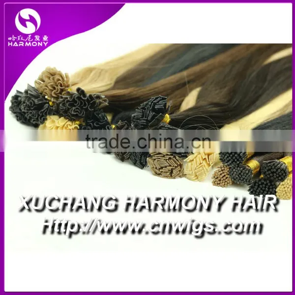 GREAT QUALITY European i Tip Human Hair Extension Pre Bonded photo-6