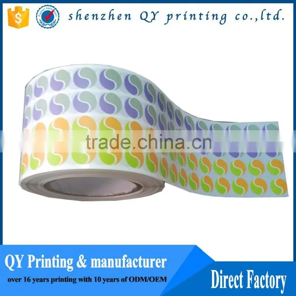 High Quality Round Logo Sticker,waterproof Matt Lamination Label Sticker photo-3