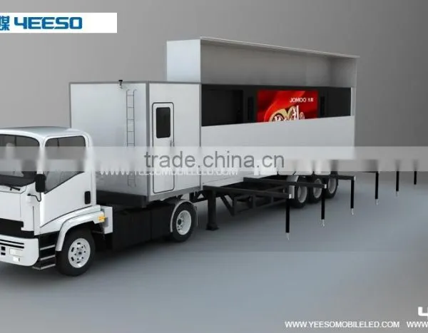 YEESO Mobile Stage Container, Led Mobile Advertising Container ,For Trade Shows, Outdoor Advertising - C40 photo-3