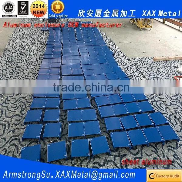 1XAX01Alu OEM ODM Customized Laser Cut Bend Weld Sheet Aluminum 5052 6061 GB/T 3880-2006 Enclosure photo-4