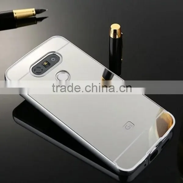 For lg g5 Case Hot Selling Luxury Electroplated Shockproof Aluminum Mirror Mobile Phone Accessory for lg g5 photo-5