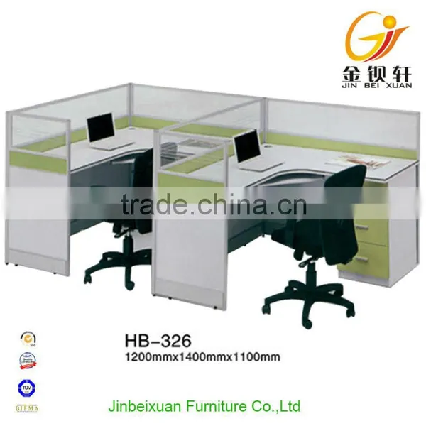 New Arrival Office Furniture 4-seat Office Partition HB-11 photo-2
