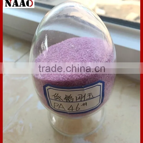 F46 Low Chromium Pink Aluminium Oxide/PA as Abrasive