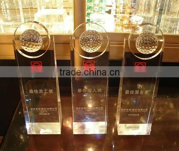Wholesale Crystal Business Service Trophy