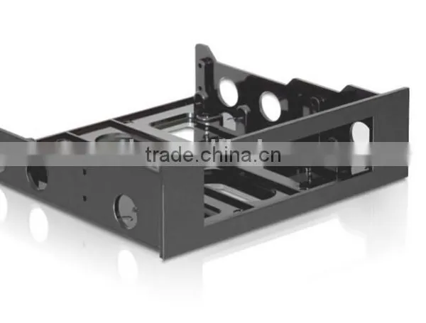 3.5-inch to 5.25-inch Mounting Frame Bracket for Floppy/Zip/Jaz/Card-Reader/Tape-Backup