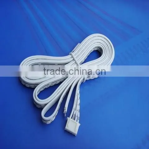 RGB 4pin Connector to 10mm 4pin Connector(no Soldering) With 10cm Long Cable for 5050 Smd Led Strip 10mm Male Plug photo-3