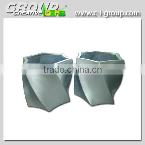 Fashionable Design Outdoor and Indoor Planter ,shinning Finish