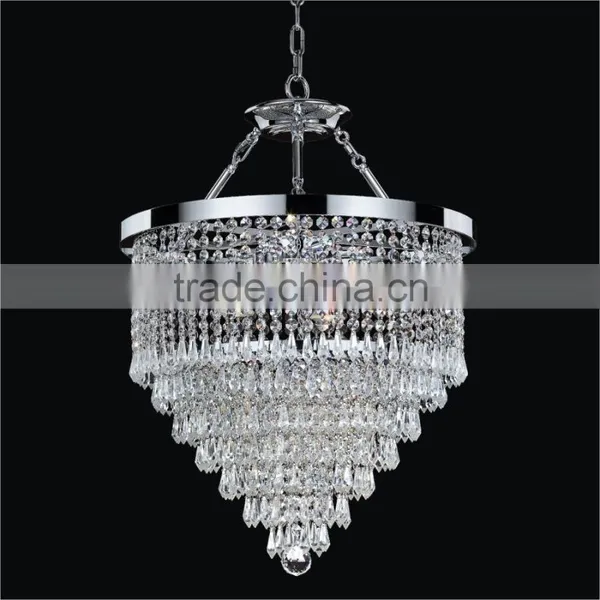 Popular Dining Room Silver Crystal Chandelier Pendant Lighting-71068 photo-2