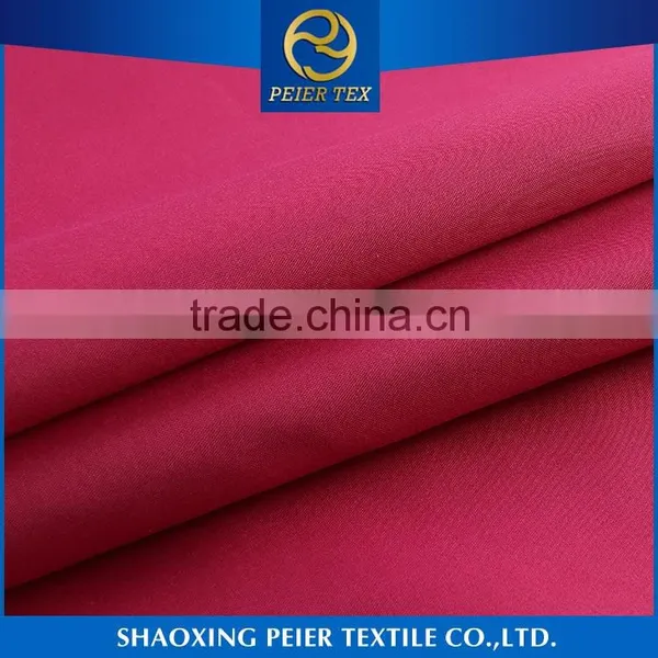 Textile Supplier Multi Color Smooth Shrink Resistance Poly Pongee Fabric photo-2