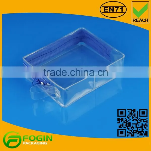 EVA Toiletry Transparent Ziplock Bag photo-3