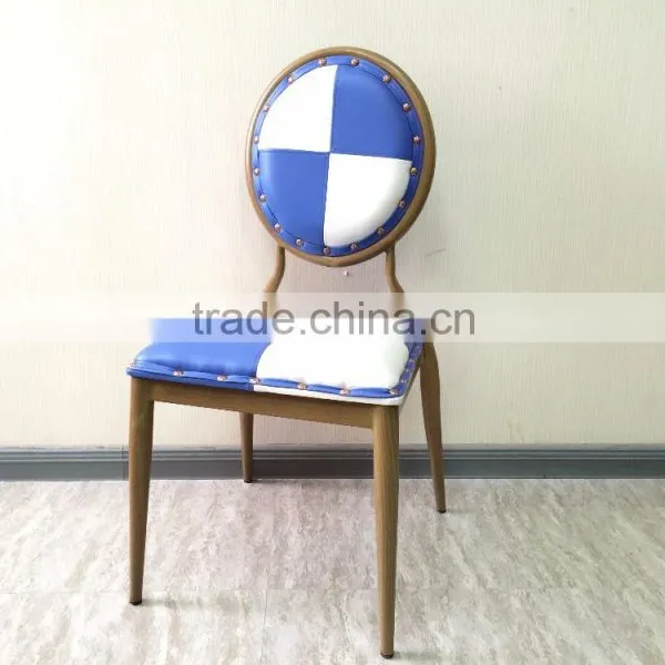 Wholesale Upholstered Wooden Oval Back Dining Chair Modern HC-918 photo-6