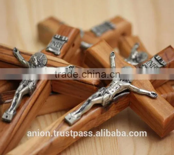 Olive Wood Small Orthodox Crucifixes photo-5