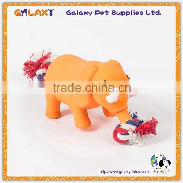 LY4023 Wholesale Squeaky Animal Shaped Small Latex Pet Toy Latex Dog Toy photo-4