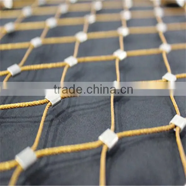 Stainless Steel Wall Decoration Architectural Rope Wire Mesh