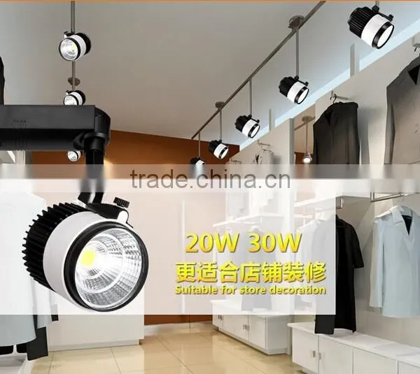 Showroom Lighting New Design 20W 30w 40W Led Track Lighting Commercial Lamp 3 Phase 4 Wire (TongDa) photo-6