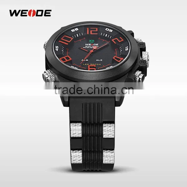 2016 WEIDE Unique Mens Watches Led Display Man Quartz Watch Fashion Watches Mens Dive Watch Make Your Own Digital Watch photo-4