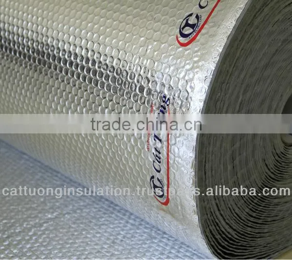 P2 Cat Tuong Roof Insulation Material With Metalized Foil on Both Side and Bubble Air of Polyethylene From Vietnam photo-3