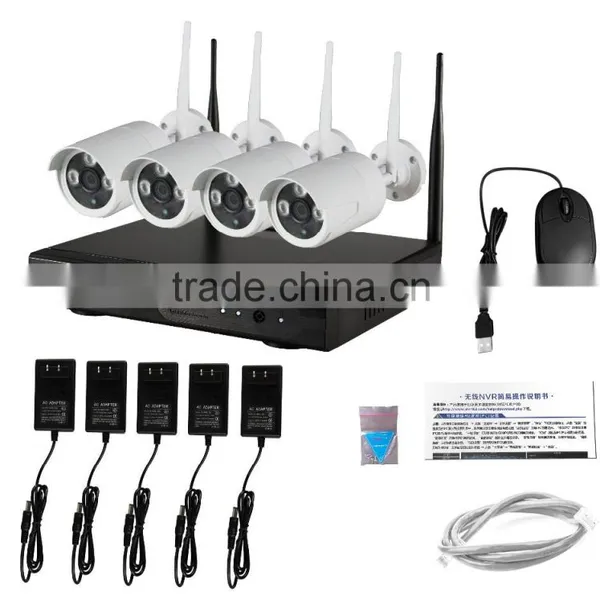 2016 New Technology 4CH Wireless Outdoor ip Camera Kits photo-3