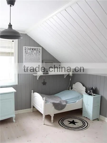 Rattan Texture Panel Finland Spruce Wood Wall Panels Foam Concrete Prefabricated House photo-5